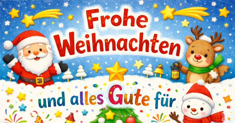 Frohe Weihnachten 