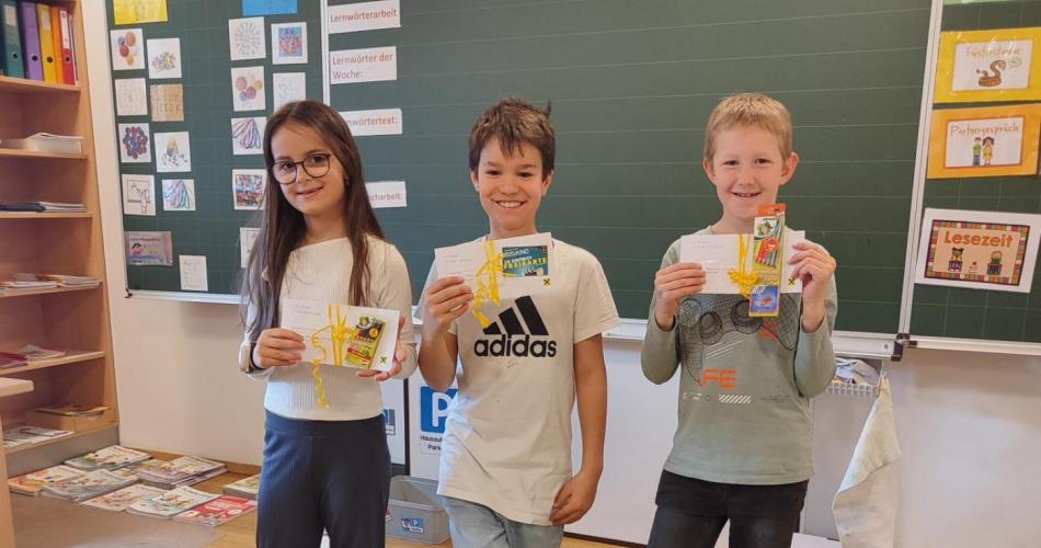 Gewinner Raika - Zeichenwettbewerb